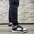 Pantofi sport, barbati, SKECHERS KOOPA VOLLEY LOW VARSITY 183240-BKW negru, piele ecologica